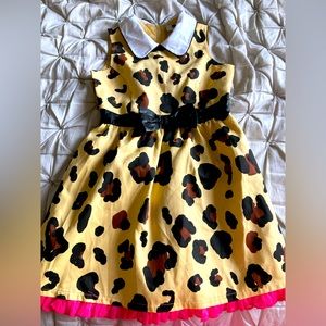 Girls harajuku leopard dress BNWT!!!